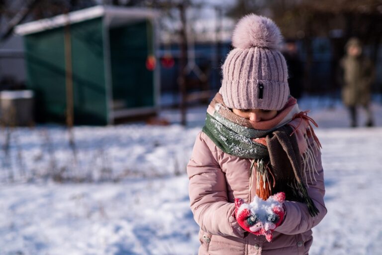 雪遊びで子どもに名前つけは必要？